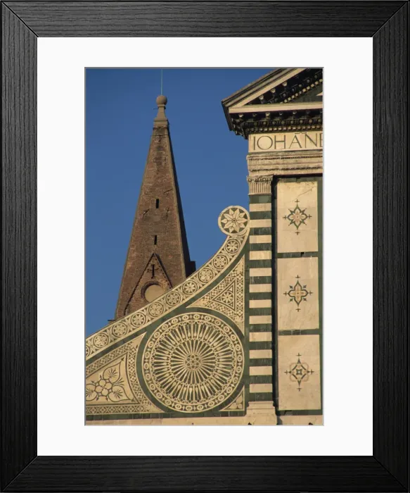 Framed Print : Detail of Santa Maria Novella church, Florence, Tuscany, Italy, Europe Framed Print : Detail of Santa Maria Novella church, Florence, Tuscany, Italy, Europe