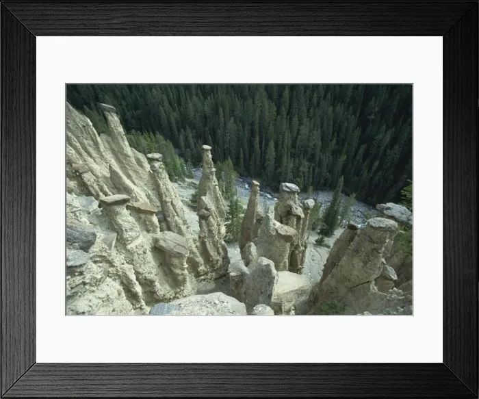 Framed Print : Hoodoos at Hoodoo Creek, Yoho National Park, UNESCO World Heritage Site Framed Print : Hoodoos at Hoodoo Creek, Yoho National Park, UNESCO World Heritage Site