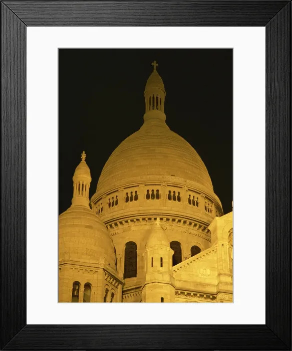 Framed Print : The dome of the Basilique du Sacre-Coeur, Montmartre, Paris, France, Europe Framed Print : The dome of the Basilique du Sacre-Coeur, Montmartre, Paris, France, Europe