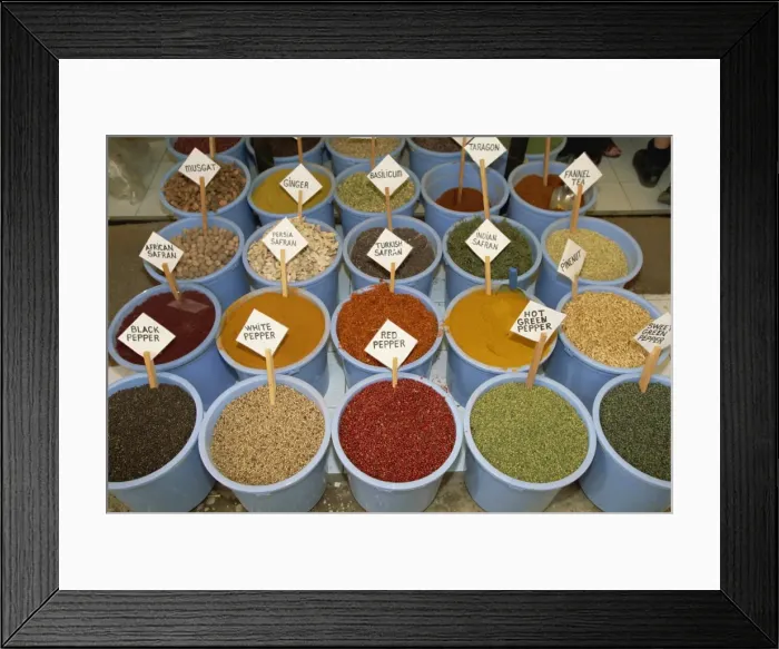 Framed Print : Spices for sale in the market, Kas, Anatolia, Turkey, Asia Minor, Eurasia Framed Print : Spices for sale in the market, Kas, Anatolia, Turkey, Asia Minor, Eurasia