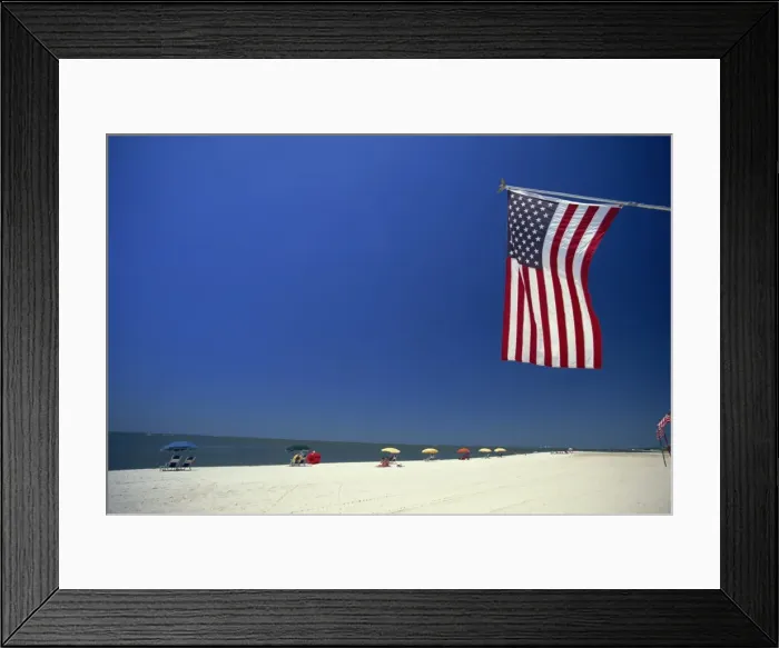 Framed Print : Mississippi Beach at Biloxi Resort, part of the miles of white sands on the Gulf of Mexico coast Framed Print : Mississippi Beach at Biloxi Resort, part of the miles of white sands on the Gulf of Mexico coast