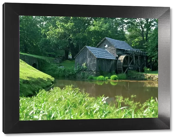 Mabry Mill, restored and working, Blue Ridge Parkway, south Appalachian Mountains