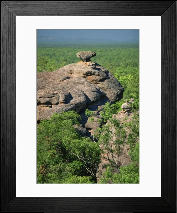 Framed Print : Part of Nourlangie Rock, sacred Aboriginal shelter and rock art site, Kakadu National Park Framed Print : Part of Nourlangie Rock, sacred Aboriginal shelter and rock art site, Kakadu National Park