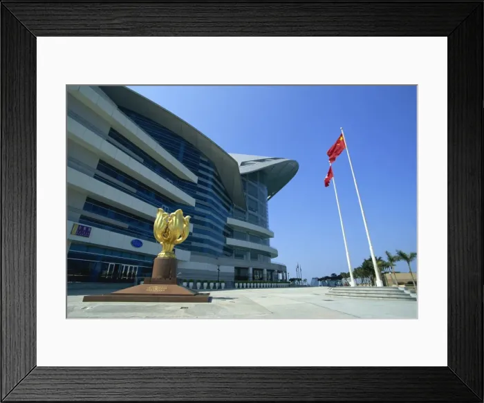 Framed Print : The Hong Kong Convention and Exhibition Centre, known locally as the Spaceship on the harbour front of Wan Chai, Hong Kong Island Framed Print : The Hong Kong Convention and Exhibition Centre, known locally as the Spaceship on the harbour front of Wan Chai, Hong Kong Island