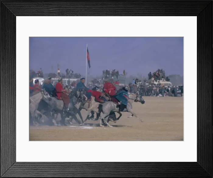 Framed Print : Royal Buzkashi, Kabul, Afghanistan, Asia Framed Print : Royal Buzkashi, Kabul, Afghanistan, Asia