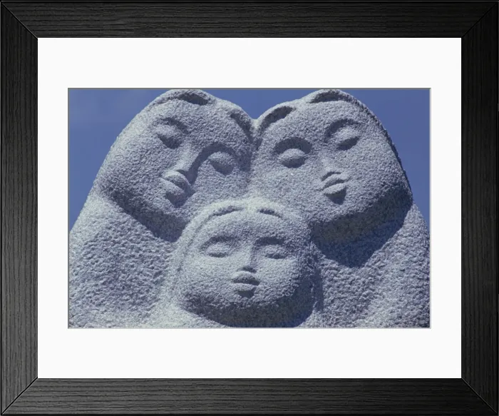 Framed Print : Detail of sculpture, Taechong Park, Pusan, South Korea, Asia Framed Print : Detail of sculpture, Taechong Park, Pusan, South Korea, Asia