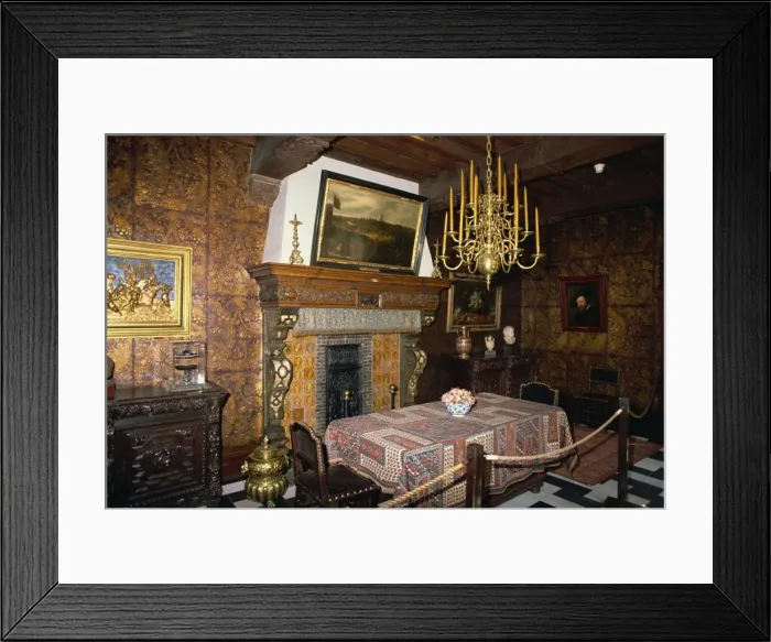 Framed Print : Interior, Rubens House, Antwerp, Belgium, Europe Framed Print : Interior, Rubens House, Antwerp, Belgium, Europe