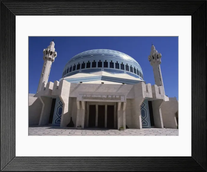 Framed Print : Abdullah Mosque, Amman, Jordan, Middle East Framed Print : Abdullah Mosque, Amman, Jordan, Middle East