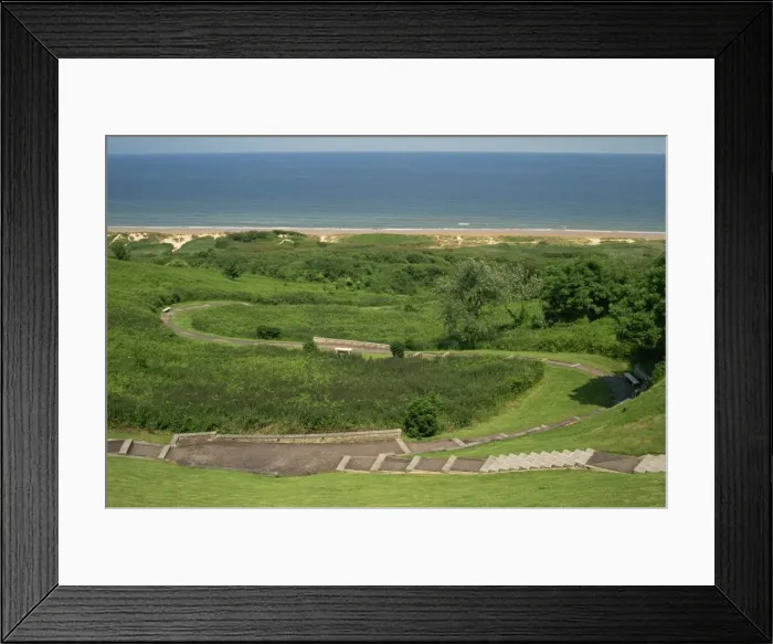 Framed Print : Omaha Landing Beach, site of D-Day Landings 6th June 1944, Normandy, France, Europe Framed Print : Omaha Landing Beach, site of D-Day Landings 6th June 1944, Normandy, France, Europe