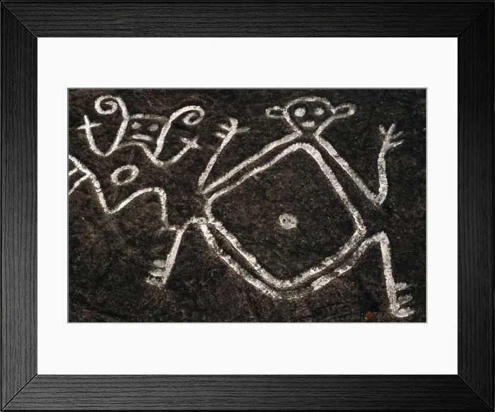 Framed Print : Petroglyphs carved by Caribs, Old Road Town, St. Kitts, Leeward Islands Framed Print : Petroglyphs carved by Caribs, Old Road Town, St. Kitts, Leeward Islands