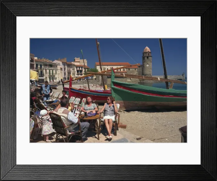 Framed Print : Collioure, Pyrenees Orientales, Languedoc Roussillon, Cote Vermeille, France, Europe Framed Print : Collioure, Pyrenees Orientales, Languedoc Roussillon, Cote Vermeille, France, Europe