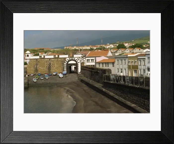 Framed Print : Porto Pim, Horta, Faial, Azores, Portugal, Atlantic, Europe Framed Print : Porto Pim, Horta, Faial, Azores, Portugal, Atlantic, Europe