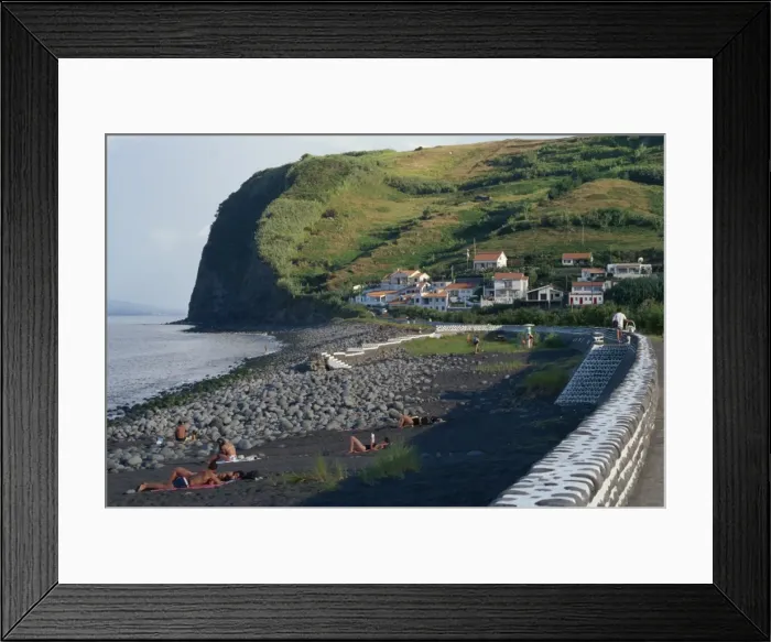 Framed Print : Beach at Praia do Almoxarife, Faial, Azores, Portugal, Atlantic, Europe Framed Print : Beach at Praia do Almoxarife, Faial, Azores, Portugal, Atlantic, Europe