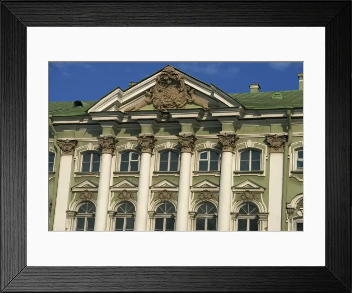 Framed Print : Palace detail, Moika Embankment, St. Petersburg, Russia, Europe Framed Print : Palace detail, Moika Embankment, St. Petersburg, Russia, Europe