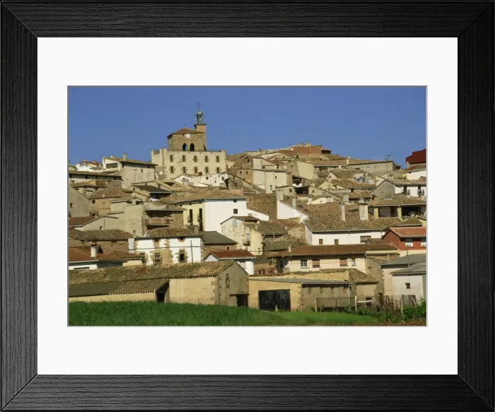 Framed Print : Cirauqui, on the Camino, Navarre, Spain, Europe Framed Print : Cirauqui, on the Camino, Navarre, Spain, Europe