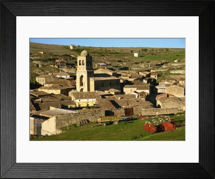 Framed Print : Traditional farming village, Hontanas, Burgos, Castilla y Leon (Old Castile) Framed Print : Traditional farming village, Hontanas, Burgos, Castilla y Leon (Old Castile)