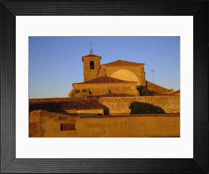 Framed Print : Parish church of Santa Maria, Boadilla del Camino, Palencia, Castilla y Leon Framed Print : Parish church of Santa Maria, Boadilla del Camino, Palencia, Castilla y Leon