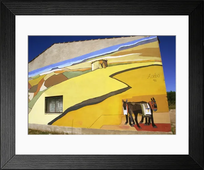 Framed Print : Itero de la Vega, Palencia, Castilla y Leon, Spain, Europe Framed Print : Itero de la Vega, Palencia, Castilla y Leon, Spain, Europe