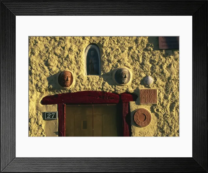 Framed Print : Home of Monsenor, local artist and sculptor, Villar de Mazarife, Leon, Spain, Europe Framed Print : Home of Monsenor, local artist and sculptor, Villar de Mazarife, Leon, Spain, Europe