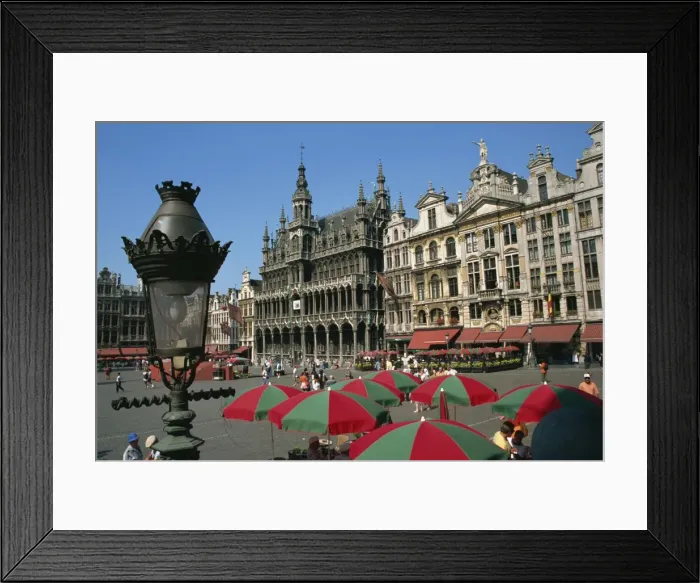 Framed Print : Grand Place, UNESCO World Heritage Site, Brussels, Belgium, Europe Framed Print : Grand Place, UNESCO World Heritage Site, Brussels, Belgium, Europe