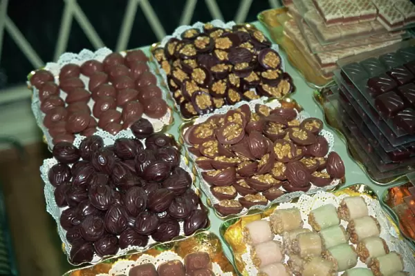 Confectionery, Neuhaus store, Brussels, Belgium, Europe