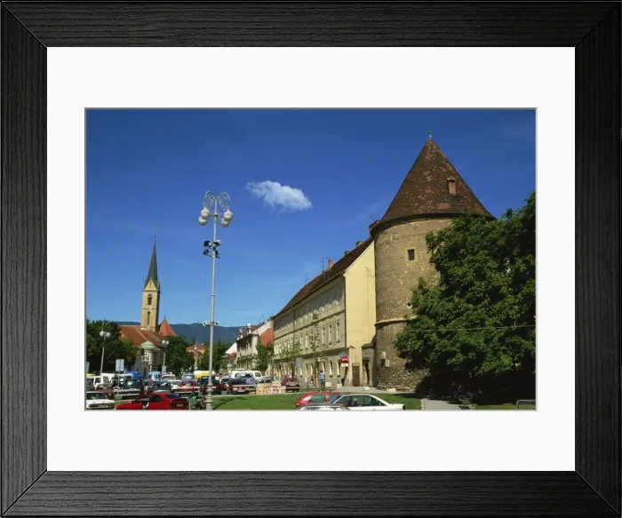 Framed Print : Kapitol, Tower of Bishops Palace, Zagreb, Croatia, Europe Framed Print : Kapitol, Tower of Bishops Palace, Zagreb, Croatia, Europe
