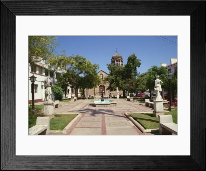 Framed Print : Church of Santo Domingo, La Serena, Norte Chico, Chile, South America Framed Print : Church of Santo Domingo, La Serena, Norte Chico, Chile, South America