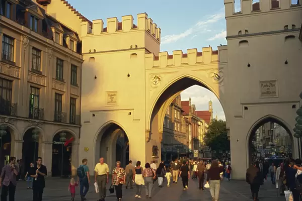 Karls Gate (Tor), Munich, Bavaria, Germany, Europe
