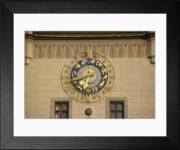 Framed Print : Clock, Old City Hall tower, Munich, Bavaria, Germany, Europe Framed Print : Clock, Old City Hall tower, Munich, Bavaria, Germany, Europe