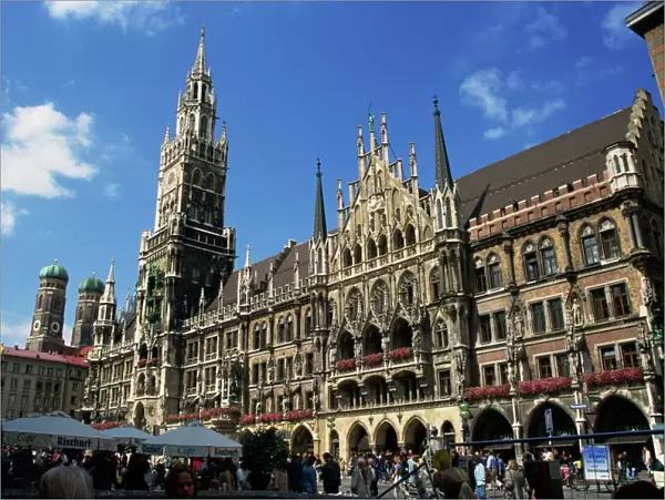New City Hall, Marienplatz, Munich, Bavaria, Germany, Europe
