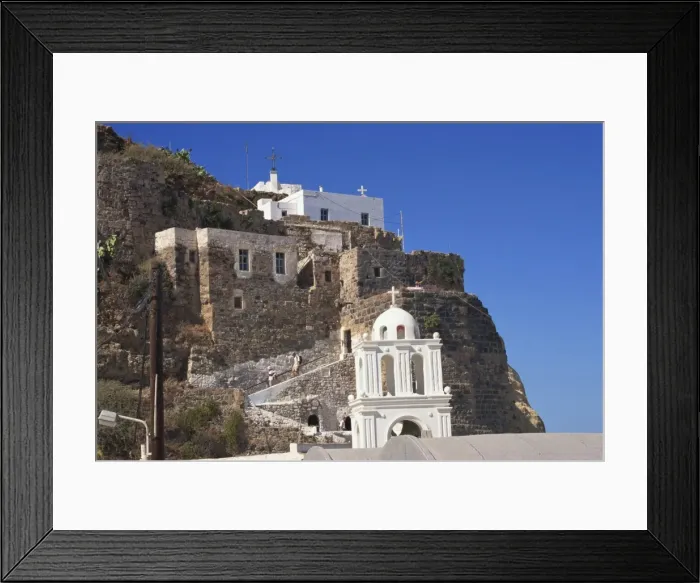 Framed Print : Castle, Mandraki, Nissyros, Dodecanese, Greek Islands, Greece, Europe Framed Print : Castle, Mandraki, Nissyros, Dodecanese, Greek Islands, Greece, Europe