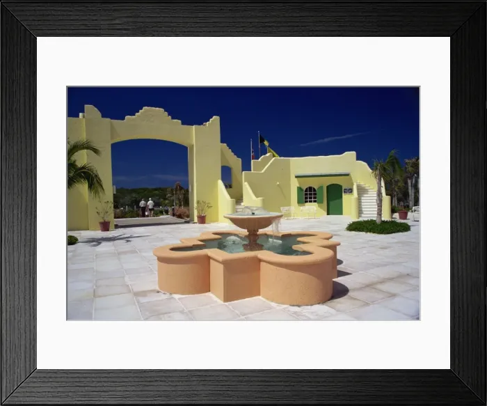 Framed Print : Fort San Salvador, Half Moon Cay, Bahamas, West Indies, Central America Framed Print : Fort San Salvador, Half Moon Cay, Bahamas, West Indies, Central America