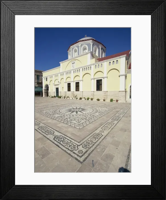 Framed Print : Khristos (Cathedral), Pothia, Kalymnos, Dodecanese, Greek Islands, Greece, Europe Framed Print : Khristos (Cathedral), Pothia, Kalymnos, Dodecanese, Greek Islands, Greece, Europe