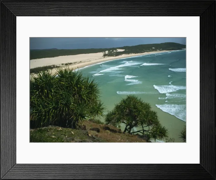 Framed Print : Indian Head Beach, Fraser Island, UNESCO World Heritage Site, Queensland Framed Print : Indian Head Beach, Fraser Island, UNESCO World Heritage Site, Queensland