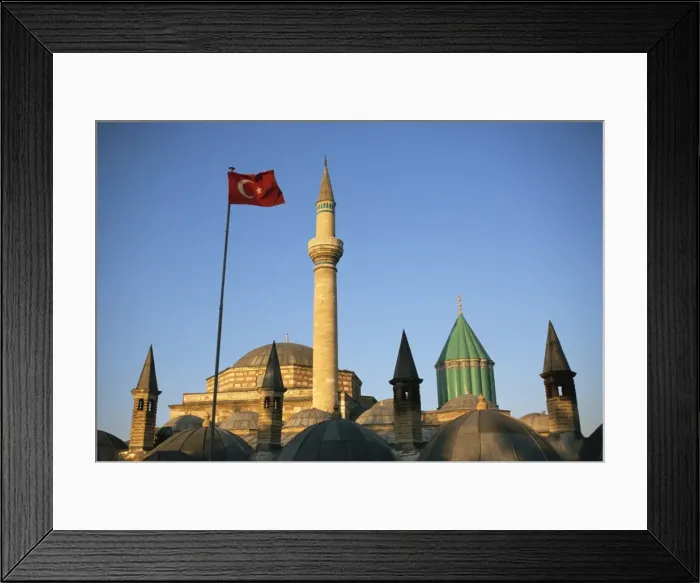 Framed Print : Mevlana Museum complex, Konya, Anatolia, Turkey, Asia Minor, Eurasia Framed Print : Mevlana Museum complex, Konya, Anatolia, Turkey, Asia Minor, Eurasia