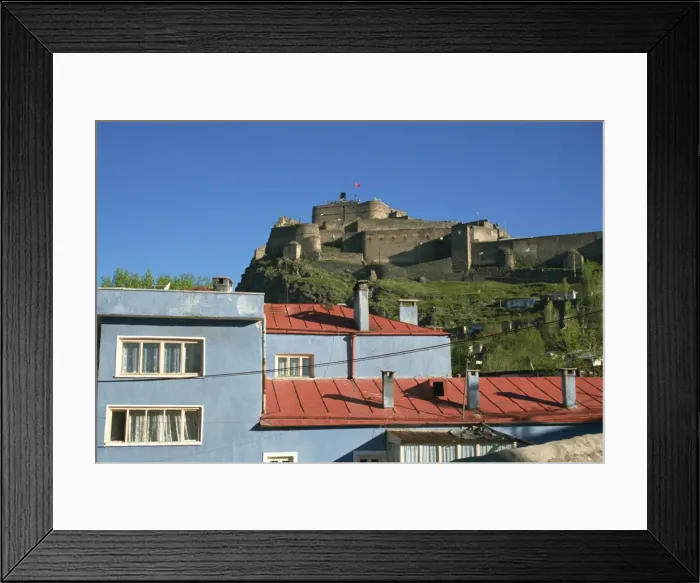 Framed Print : Castle (Kalesi) dominates city, Kars, north east Anatolia, Turkey, Asia Minor, Eurasia Framed Print : Castle (Kalesi) dominates city, Kars, north east Anatolia, Turkey, Asia Minor, Eurasia