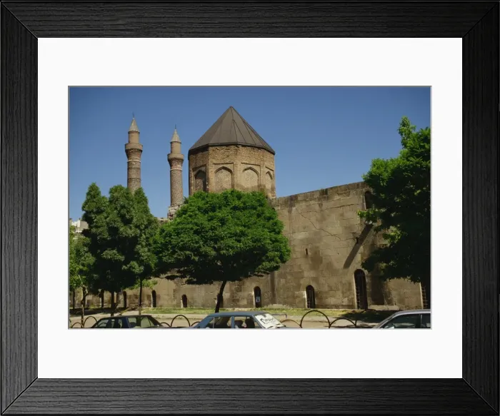 Framed Print : Exterior wall of Sultan Izzettin tomb, Sivas, Anatolia, Turkey, Asia Minor, Eurasia Framed Print : Exterior wall of Sultan Izzettin tomb, Sivas, Anatolia, Turkey, Asia Minor, Eurasia