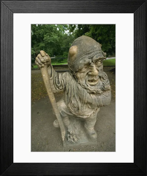 Framed Print : Grotesque in Dwarfs Garden, Mirabell Gardens, Salzburg, Austria, Europe Framed Print : Grotesque in Dwarfs Garden, Mirabell Gardens, Salzburg, Austria, Europe