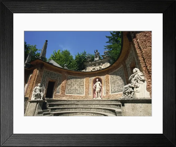 Framed Print : Fountain in pleasure garden, Schloss Hellbrunn, near Salzburg, Austria, Europe Framed Print : Fountain in pleasure garden, Schloss Hellbrunn, near Salzburg, Austria, Europe