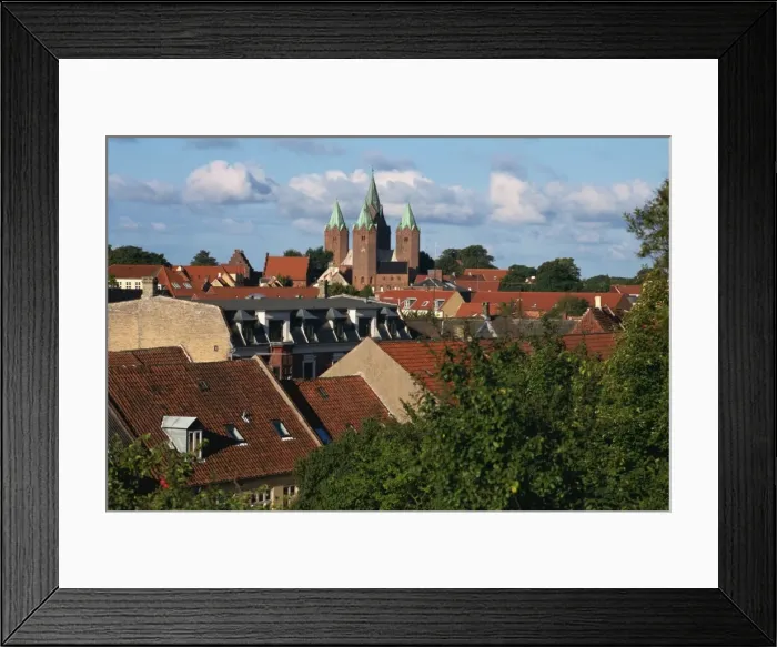 Framed Print : Town roofs, Kalundborg, Zealand, Denmark, Scandinavia, Europe Framed Print : Town roofs, Kalundborg, Zealand, Denmark, Scandinavia, Europe