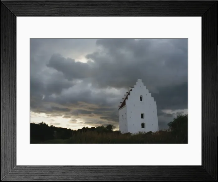 Framed Print : Buried church (Tilsandede kirke), Klitplantage Reserve, Skagen, North Jutland Framed Print : Buried church (Tilsandede kirke), Klitplantage Reserve, Skagen, North Jutland
