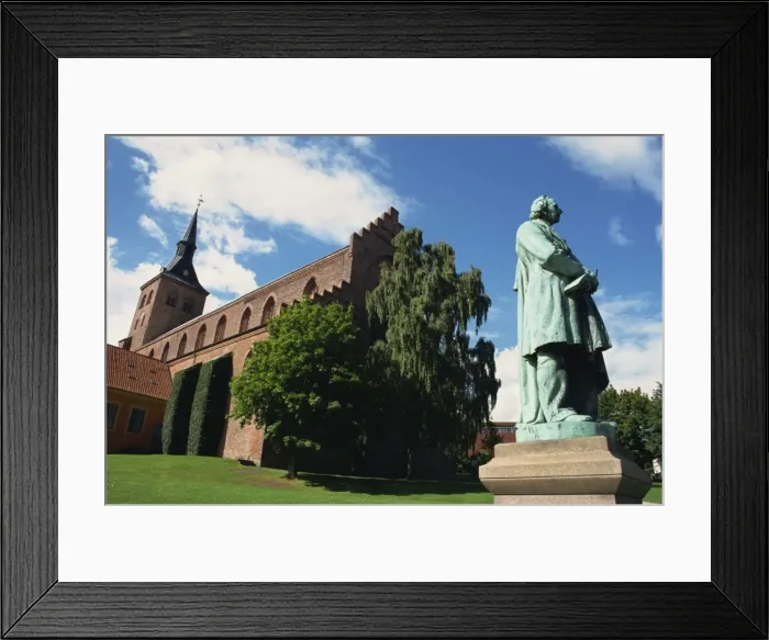 Framed Print : Statue of Hans Christian Andersen, Odense, Funen, Denmark, Scandinavia, Europe Framed Print : Statue of Hans Christian Andersen, Odense, Funen, Denmark, Scandinavia, Europe