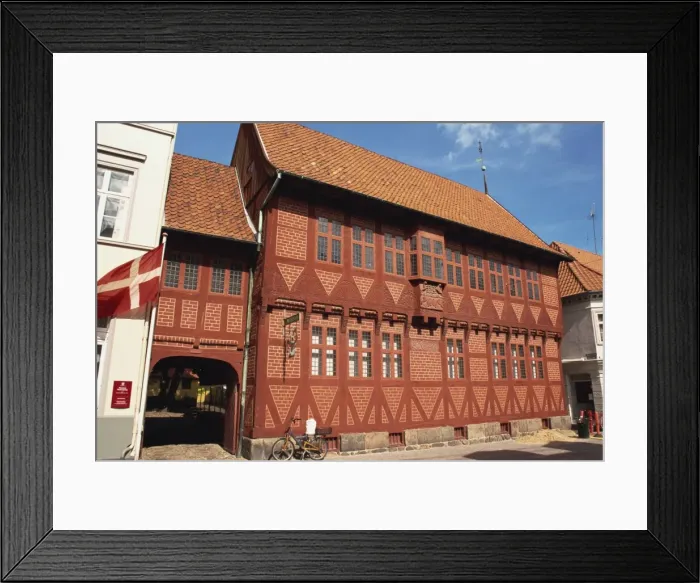 Framed Print : Half timbered house, City Museum, Odense, Funen, Denmark, Scandinavia, Europe Framed Print : Half timbered house, City Museum, Odense, Funen, Denmark, Scandinavia, Europe