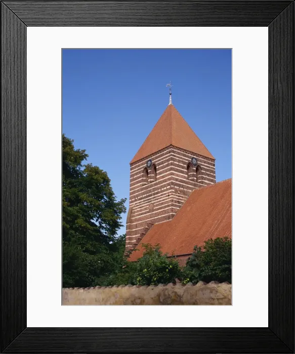 Framed Print : Stege church dating from the 15th century, Stege, Mon, Denmark, Scandinavia, Europe Framed Print : Stege church dating from the 15th century, Stege, Mon, Denmark, Scandinavia, Europe