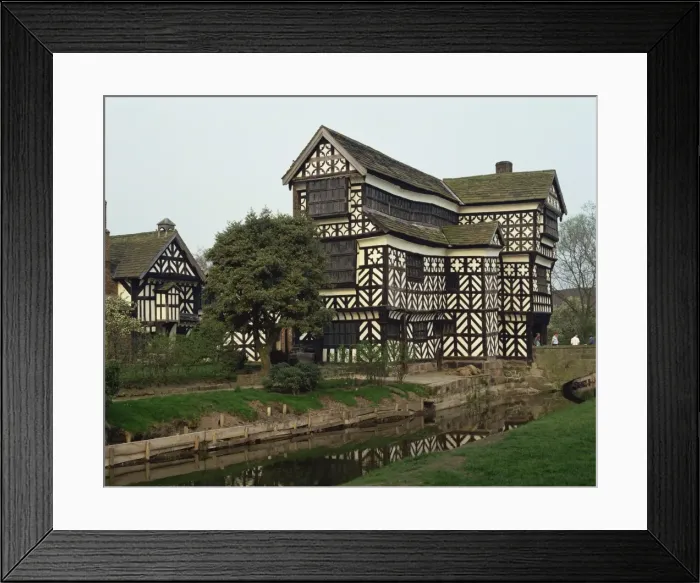 Framed Print : Little Moreton Hall, Cheshire, England, United Kingdom, Europe