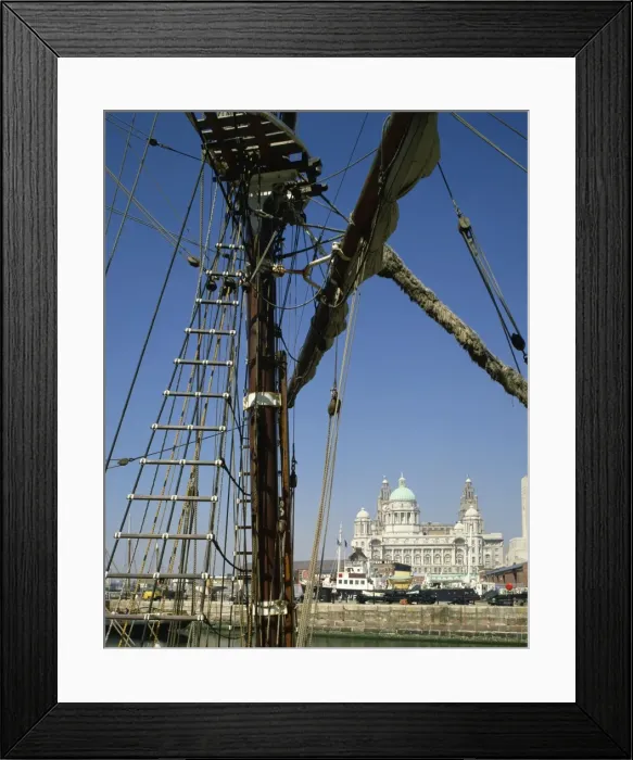Framed Print : Waterfront and Dock Board Offices, Liverpool, Merseyside, England, United Kingdom, Europe Framed Print : Waterfront and Dock Board Offices, Liverpool, Merseyside, England, United Kingdom, Europe