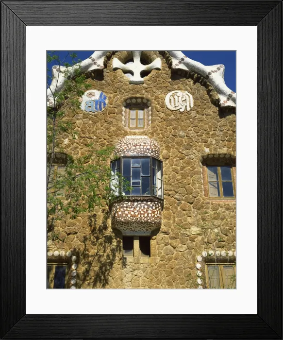 Framed Print : Guell Park, Barcelona, Catalonia, Spain, Europe Framed Print : Guell Park, Barcelona, Catalonia, Spain, Europe