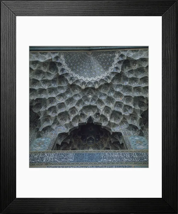 Framed Print : Detail of Masjid-e-Imam Mosque, formerly the Shah Mosque, Isfahan, Iran, Middle East Framed Print : Detail of Masjid-e-Imam Mosque, formerly the Shah Mosque, Isfahan, Iran, Middle East