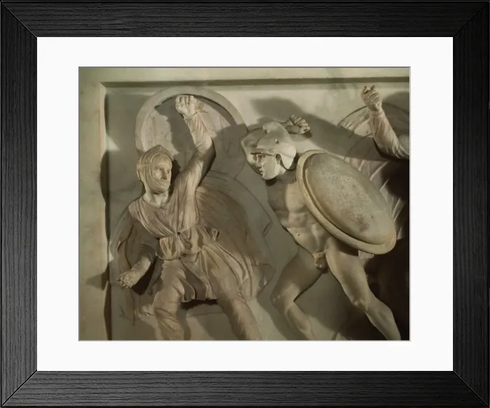 Framed Print : Detail of the Alexander Sarcophagus, Istanbul, Turkey, Europe Framed Print : Detail of the Alexander Sarcophagus, Istanbul, Turkey, Europe