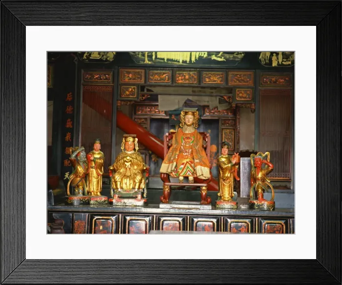 Framed Print : The altar in Tokong Cheng Hoon (Merciful Cloud) Temple, Melaka, Malaysia Framed Print : The altar in Tokong Cheng Hoon (Merciful Cloud) Temple, Melaka, Malaysia
